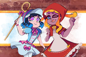Lil' Bo Peep vs Red Riding Hood (Octoprism)