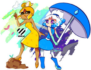 Sunny vs Rainy (Heartaclasp)